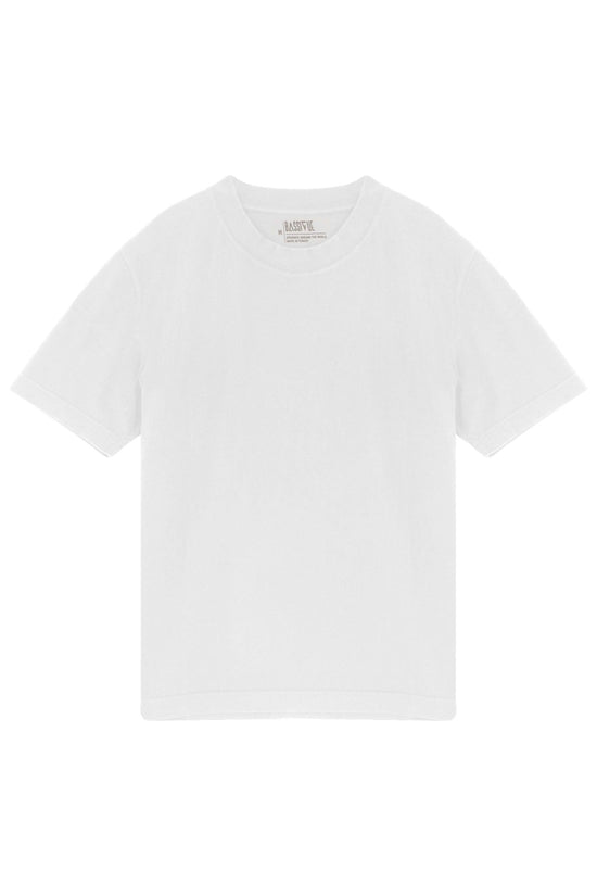 Cotton Basic T-Shirt - White