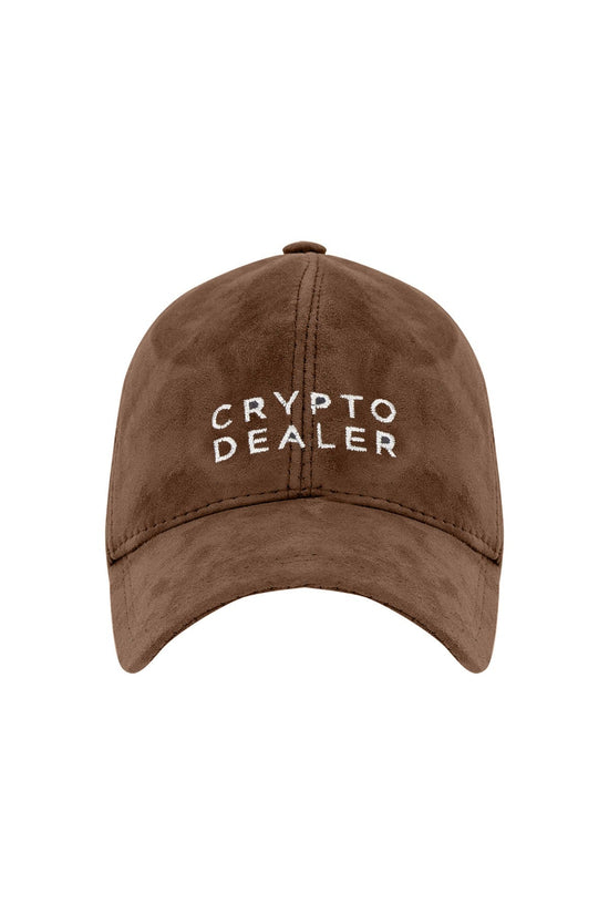 Cyrpto Dealer Süet Deri Şapka