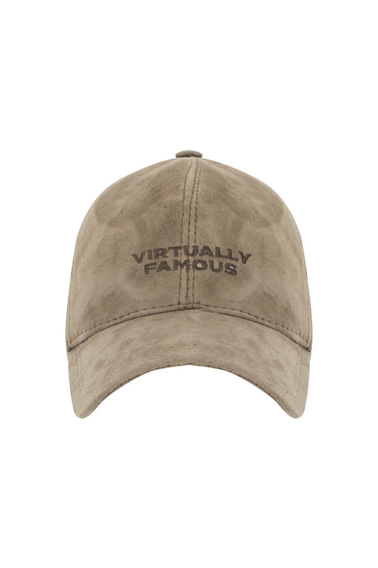 Virtually Famous Suede Leather Hat