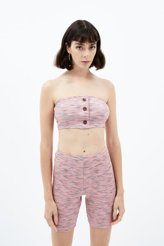 Lotus Bandeau - Rainbow Blush