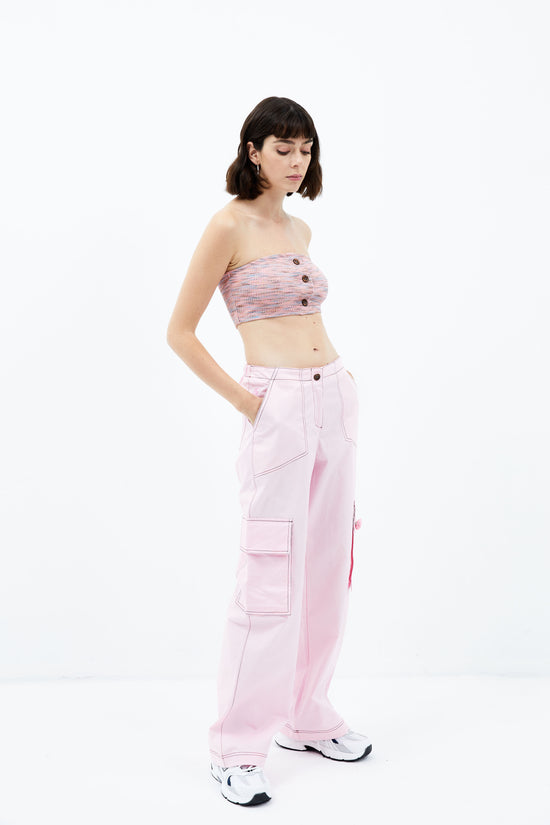 Lotus Bandeau - Rainbow Blush