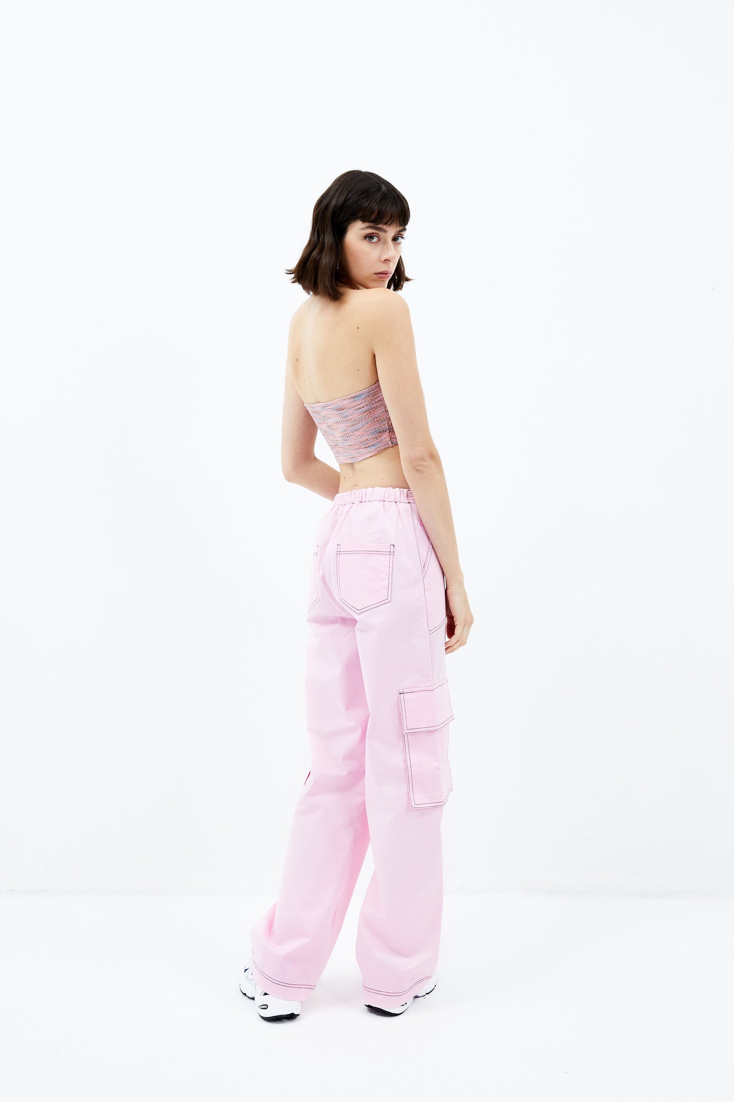 Magnolia Cargo Pantolon - Açık Pembe