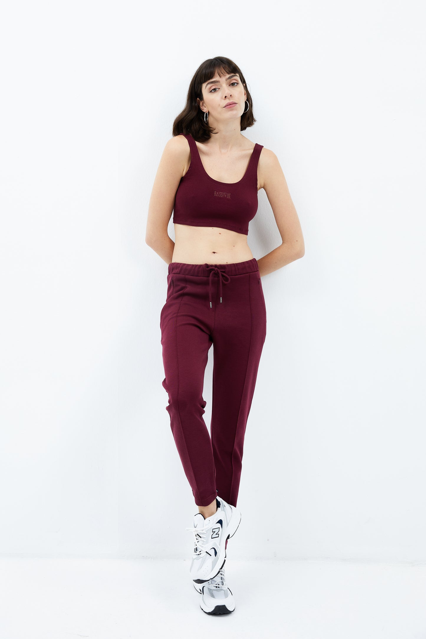  Crop Top - Bordo