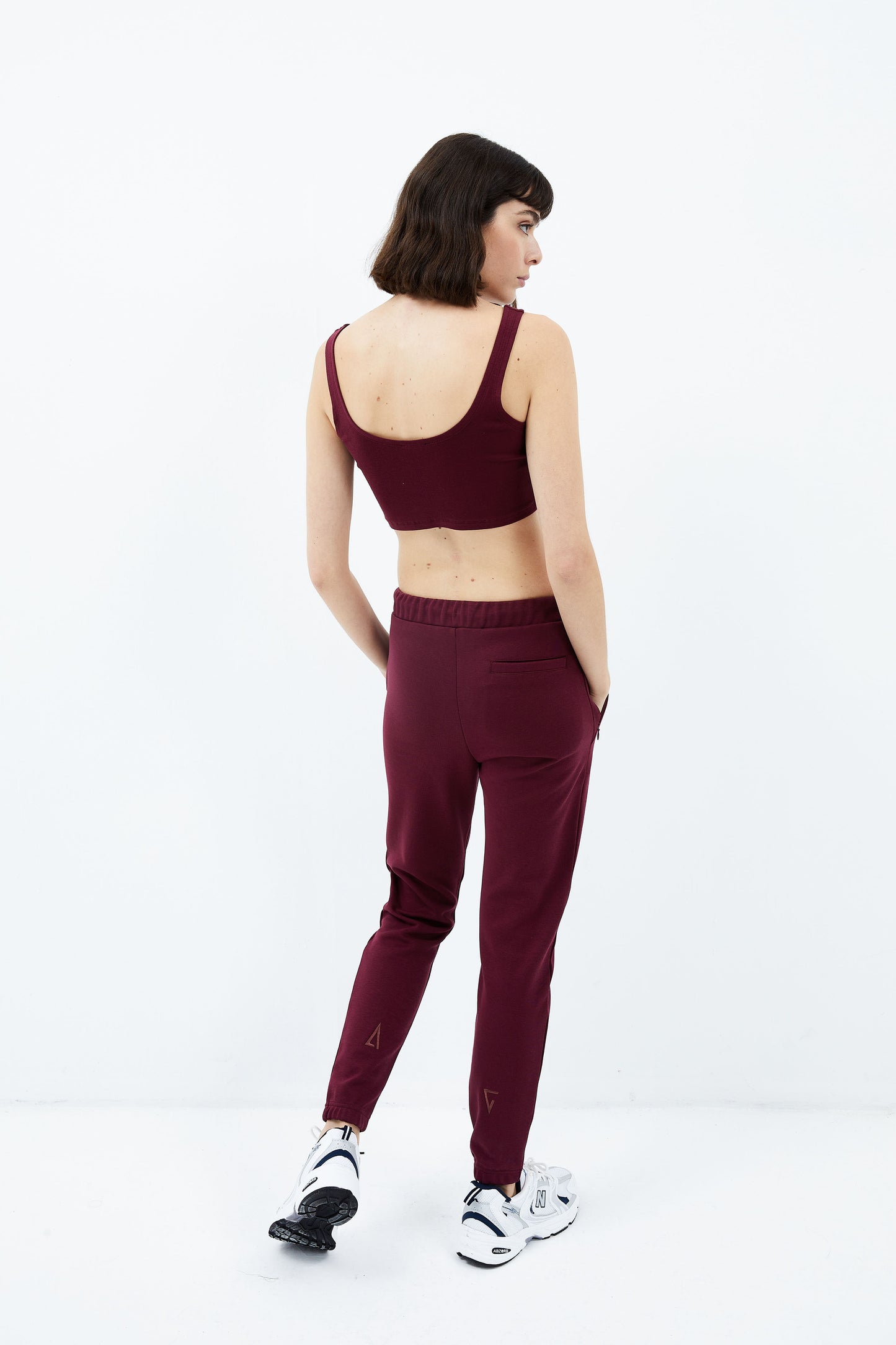 Cotton Tank Top - Tawny Port