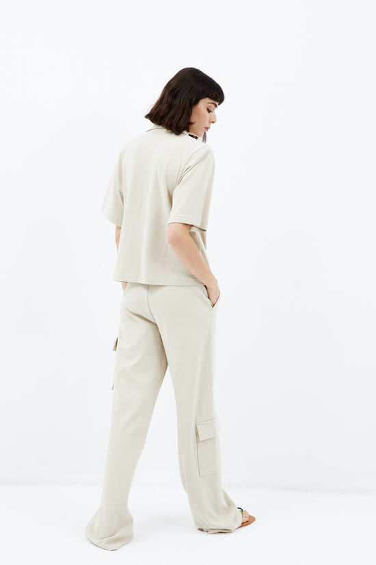 Daisy Cargo Pantolon - Krem