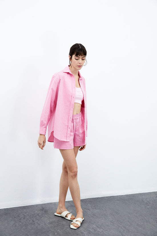 Cosmos Long Shirt - Bubblegum