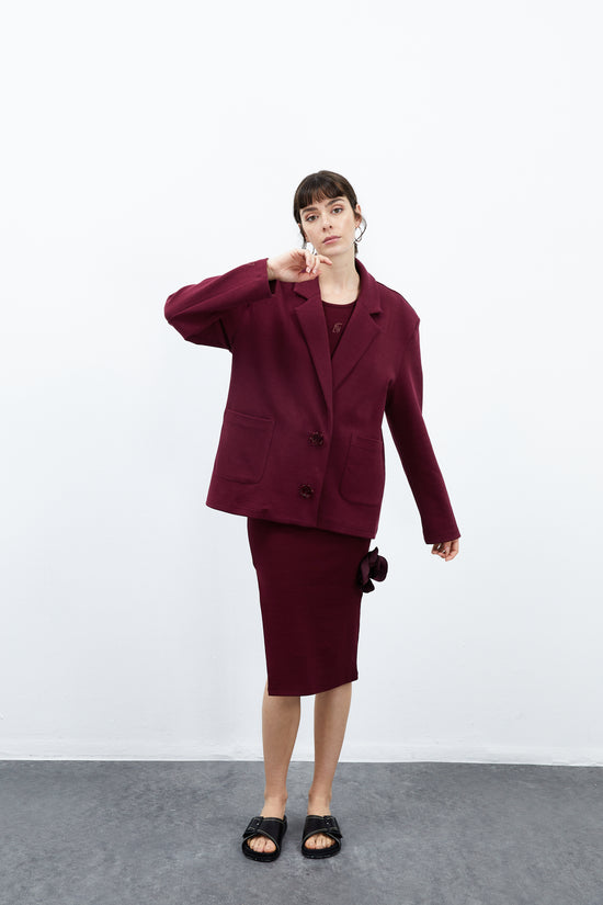 Daisy Blazer - Bordo