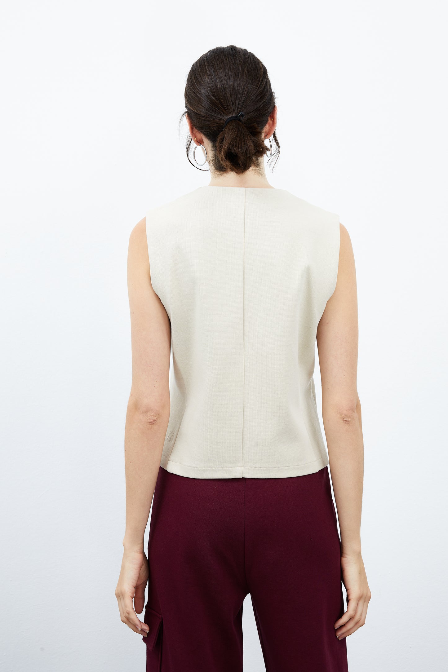 Daisy Waistcoat - Light Taupe