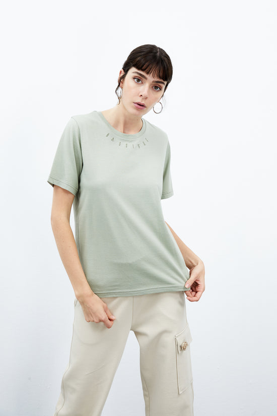 Iris T-Shirt - Sea Grass