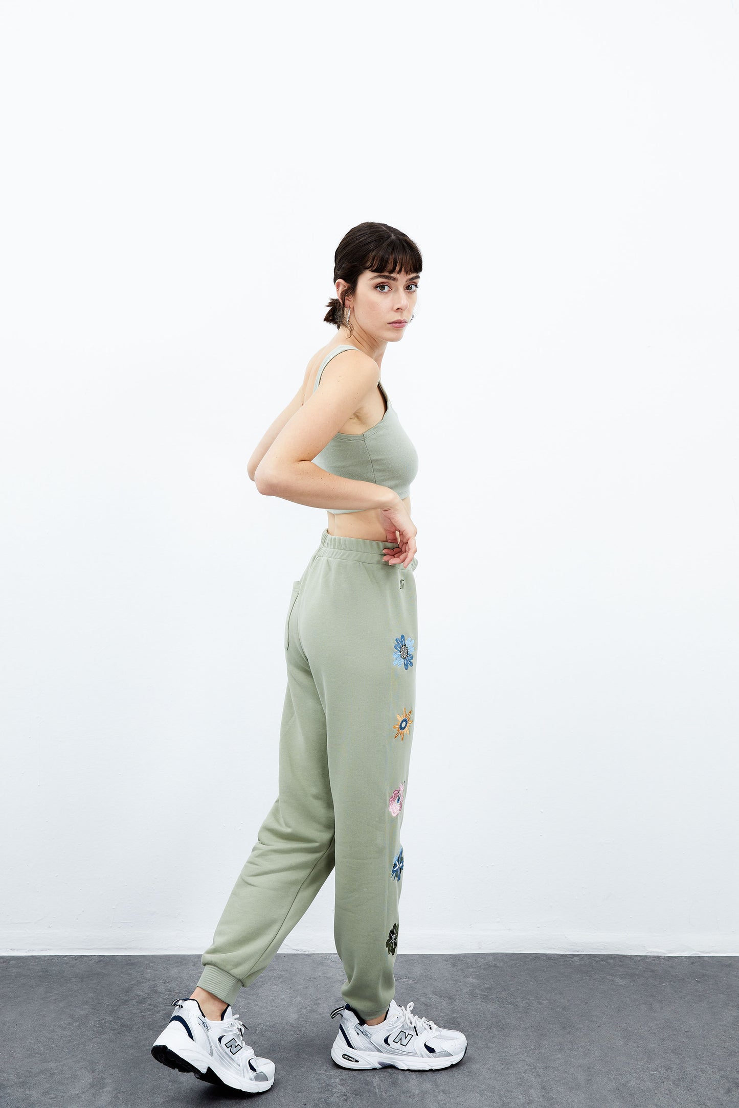 Iris Tank Top - Su Yeşili