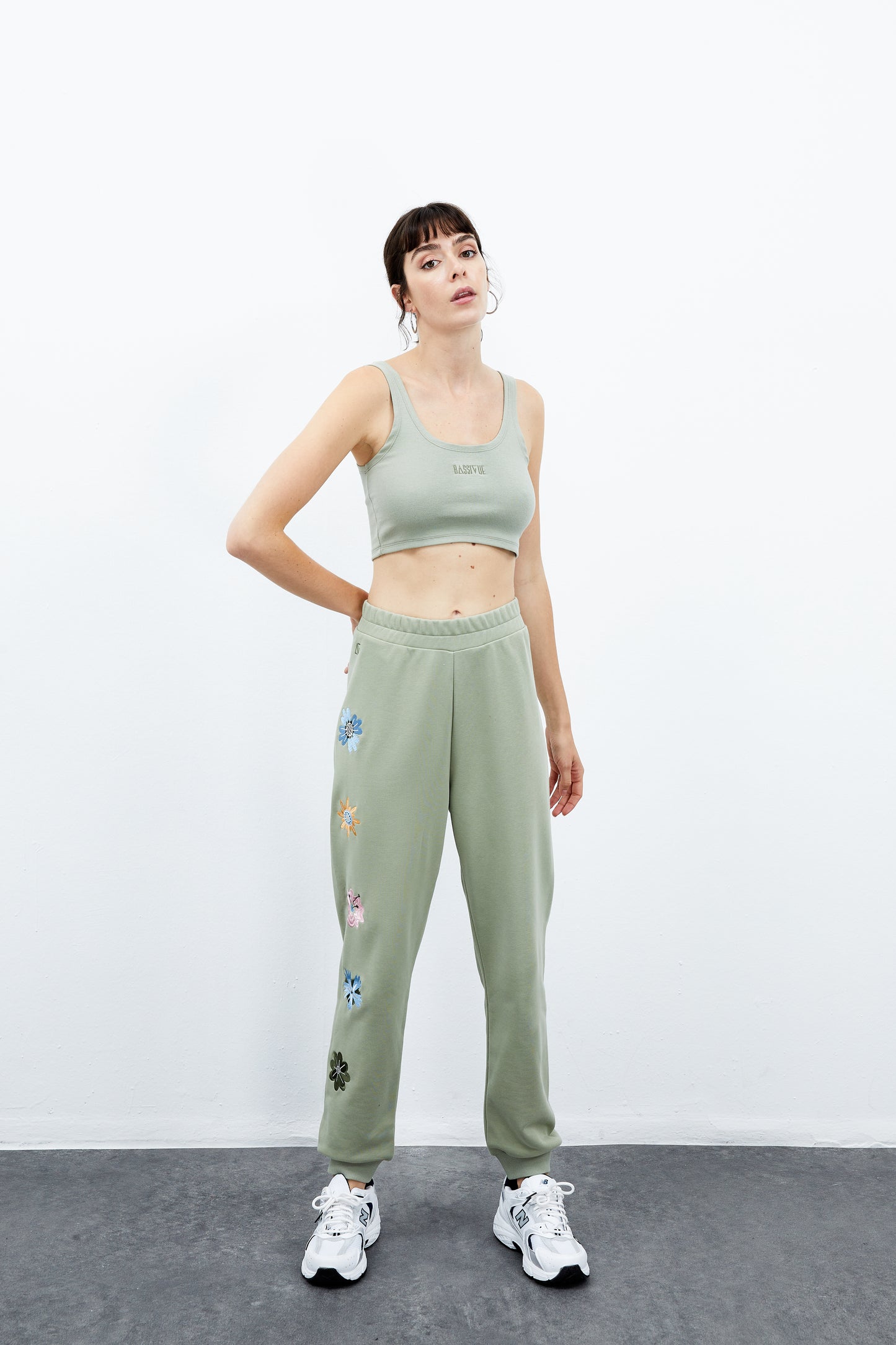 Iris Tank Top - Su Yeşili