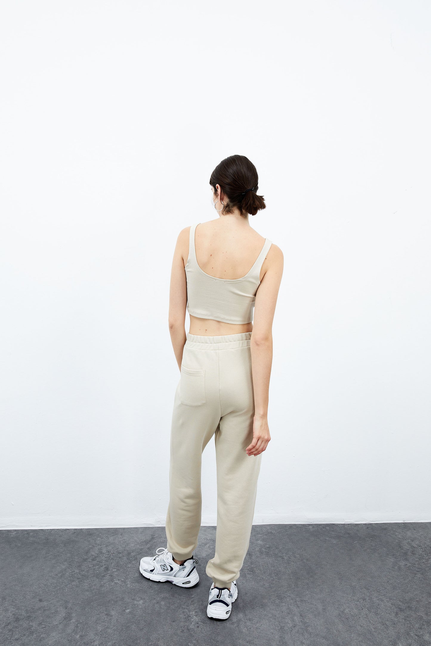 Iris Crop Top - Krem