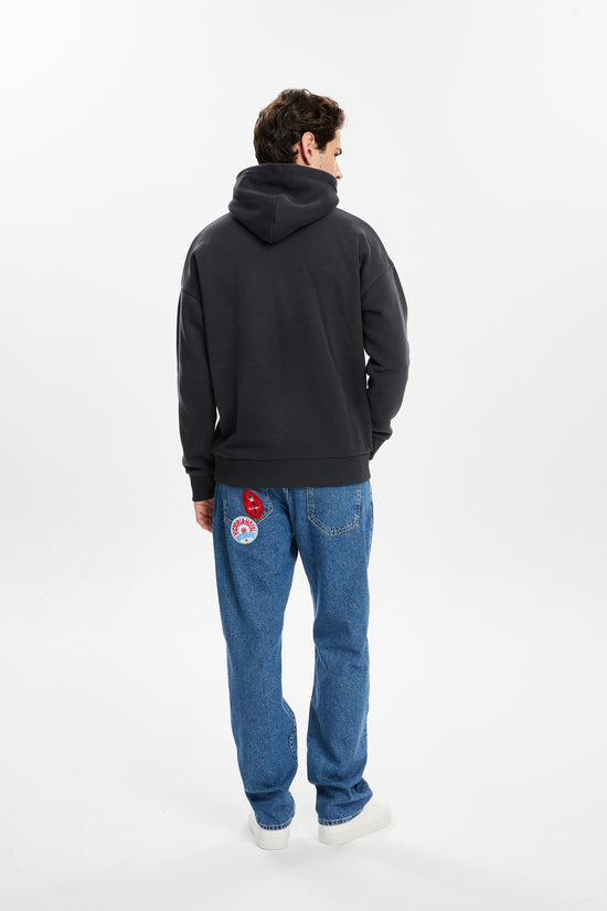 Hoodie W/ Bassigue  Embossed Patch