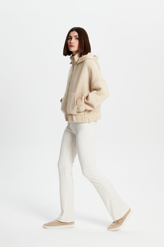 Full Zip Scuba Hooded Jacket