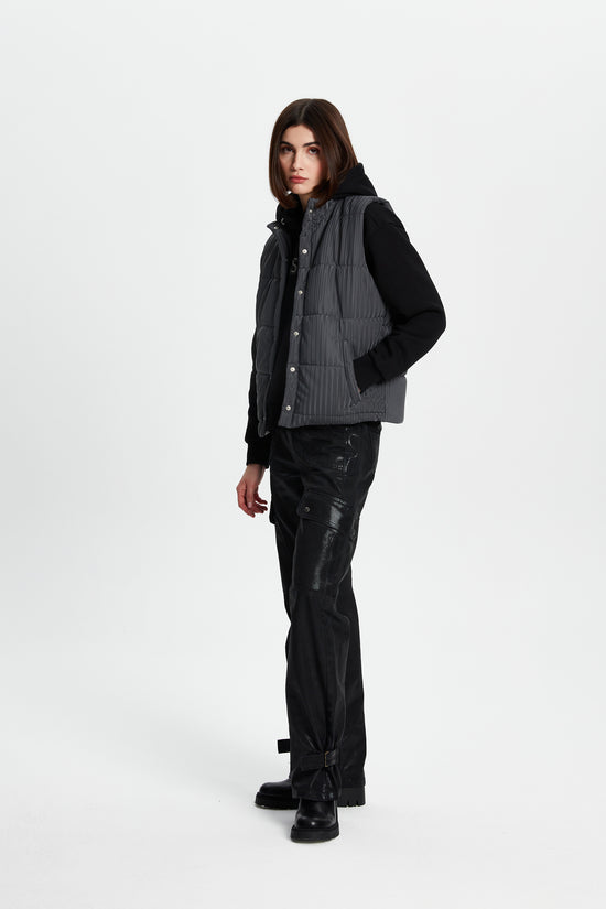 Iridescent Puffer Vest