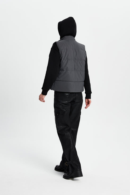 Iridescent Puffer Vest