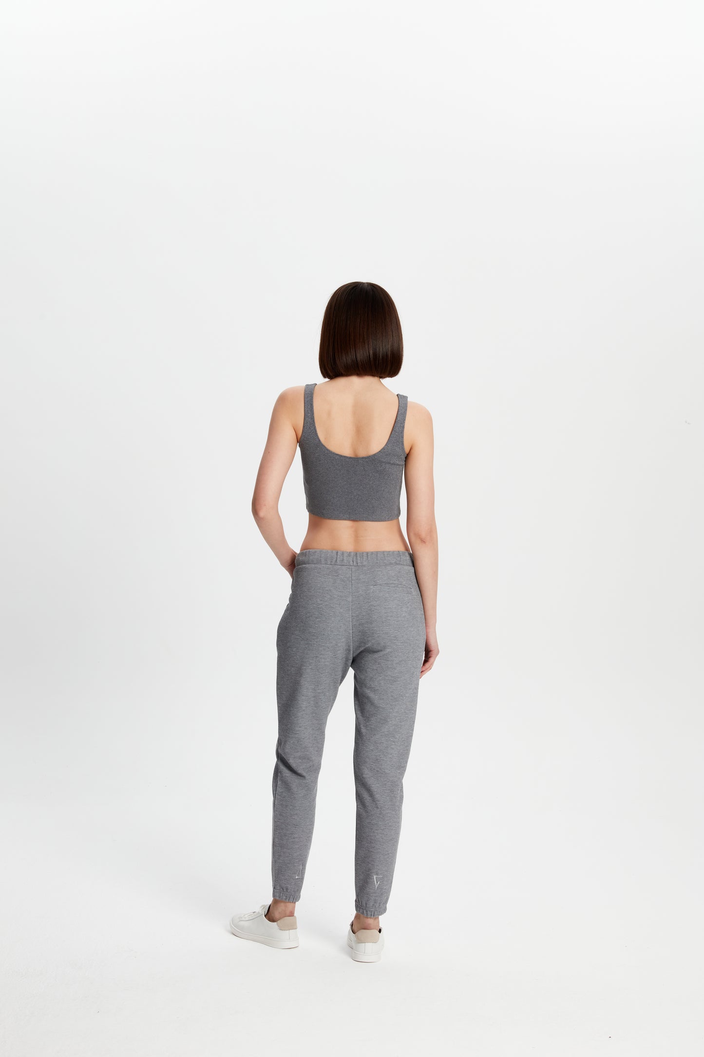 Cotton Tank Top - Grey