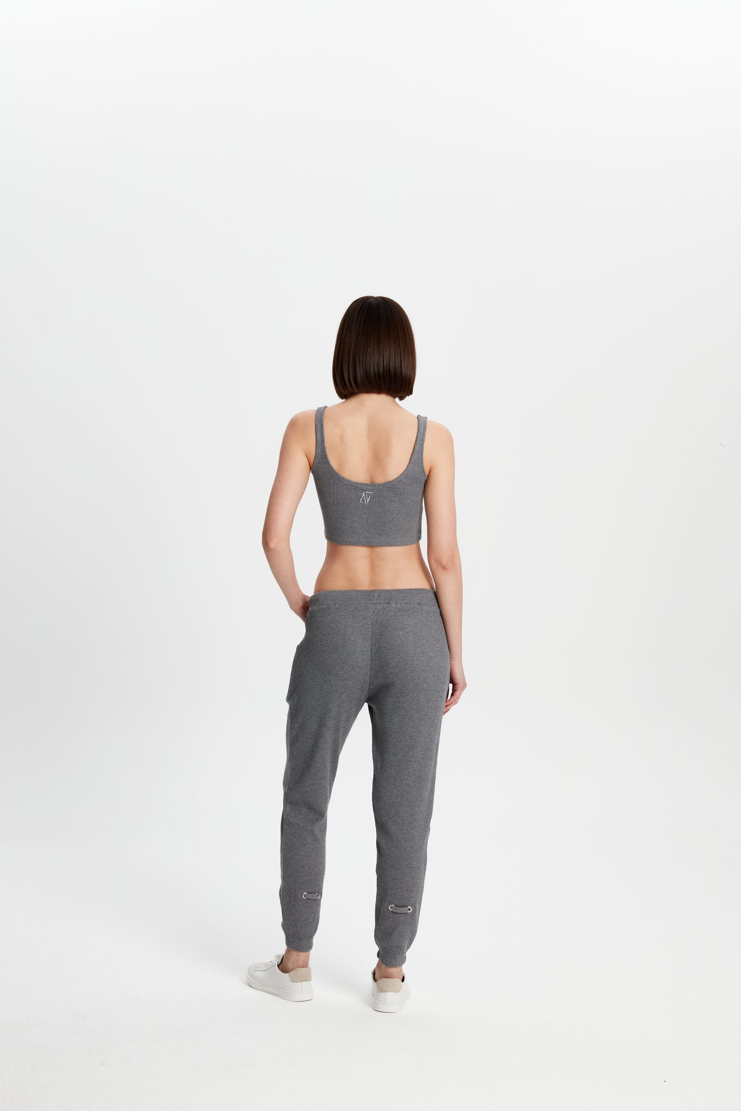 Waffle Sweatpants - Grey