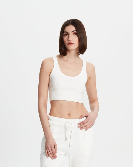  Crop Top - Beyaz