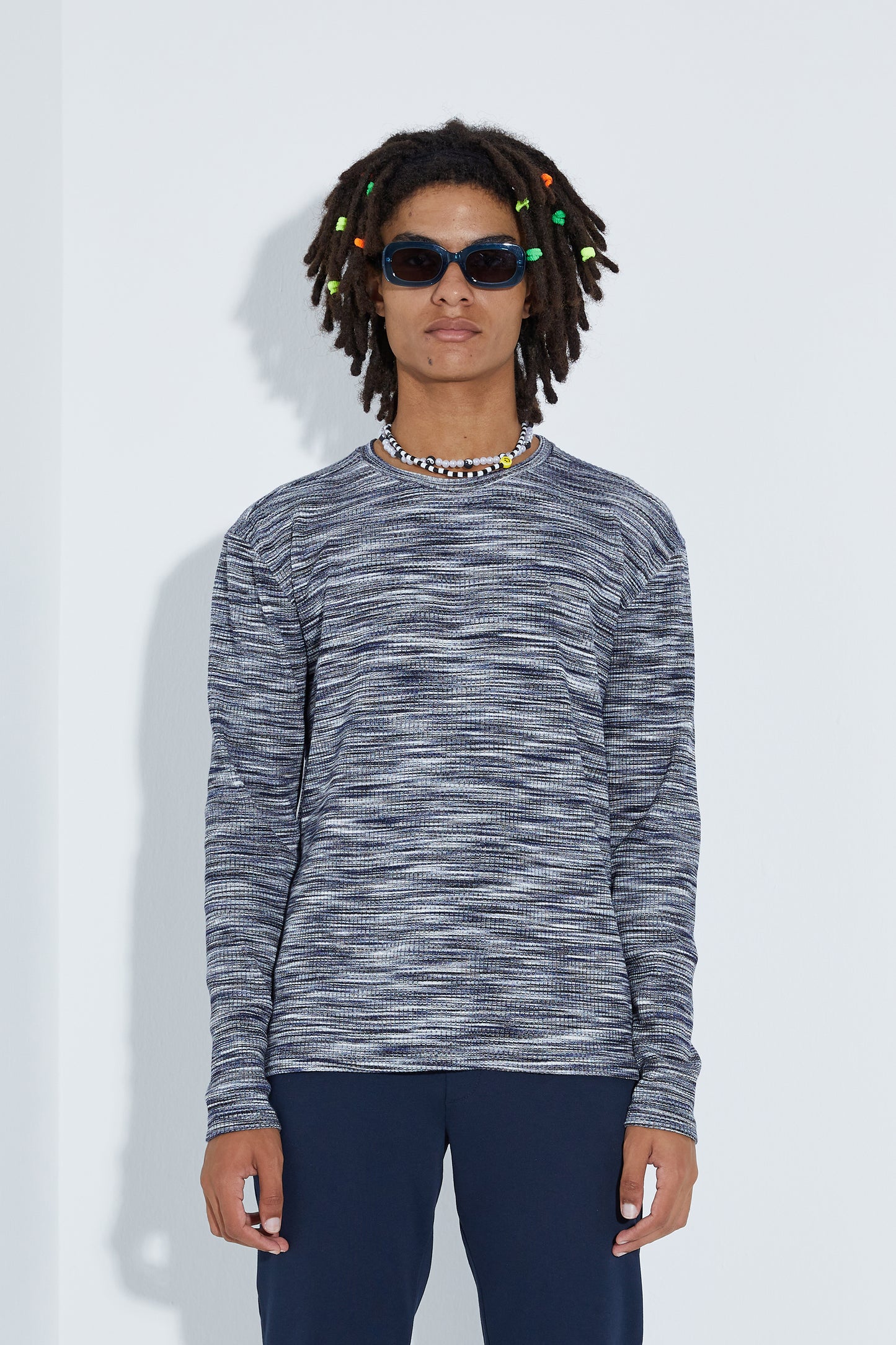 Knit Long Sleeve - Navy