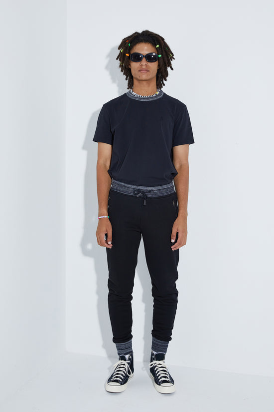 Knit Sweatpants- Black