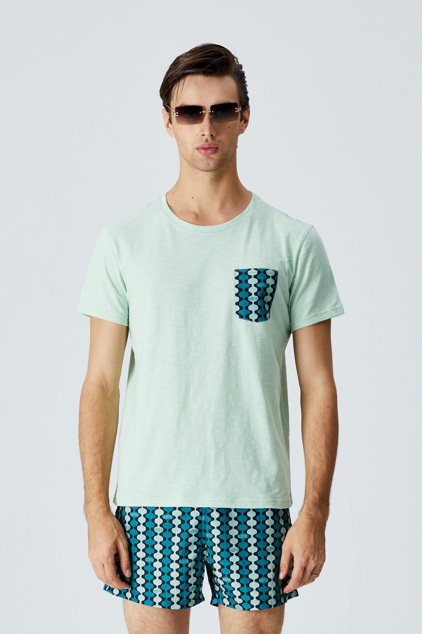 Pocket T-Shirt - Cameo Green