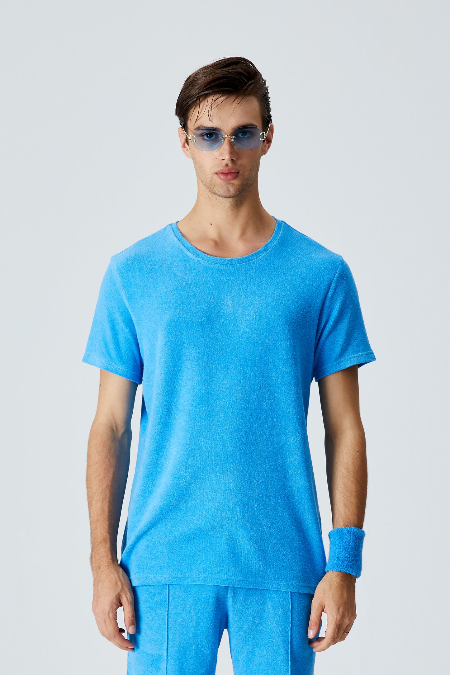 Towel T-Shirt - Tranquil Blue