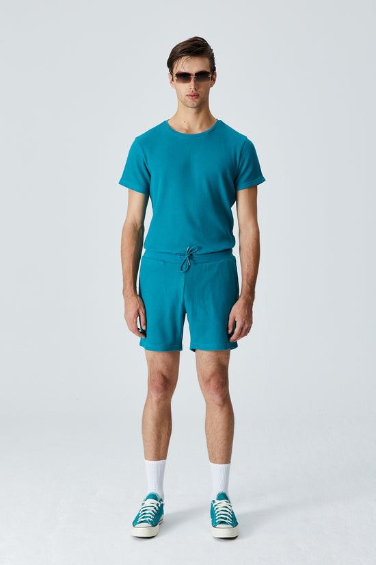 Waffle Shorts - Verdi Green