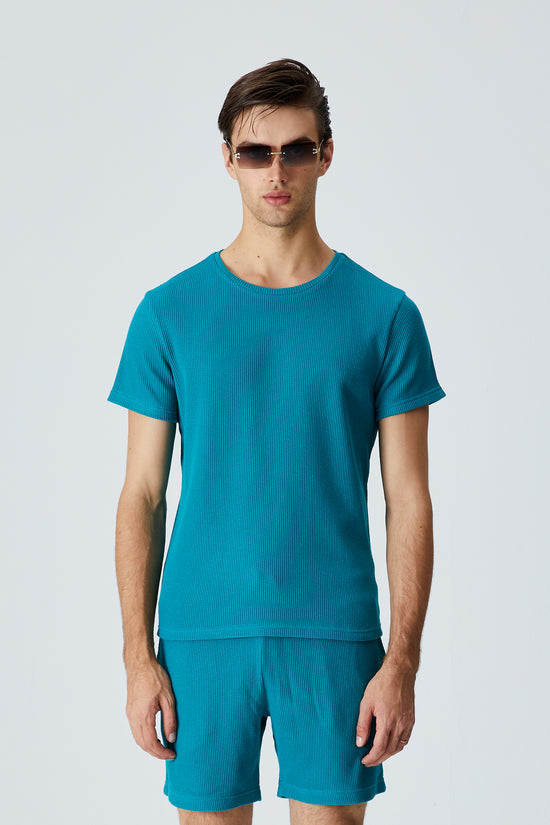 Waffle T-Shirt - Verdi Green