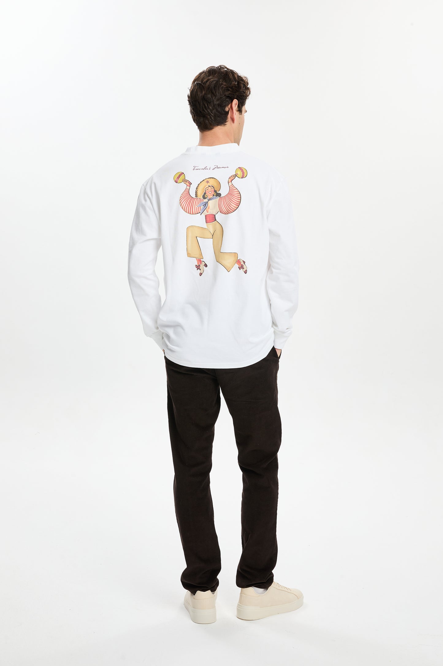 Havana Print Long Sleeve T-Shirt
