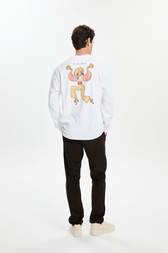 Havana Print Long Sleeve T-Shirt