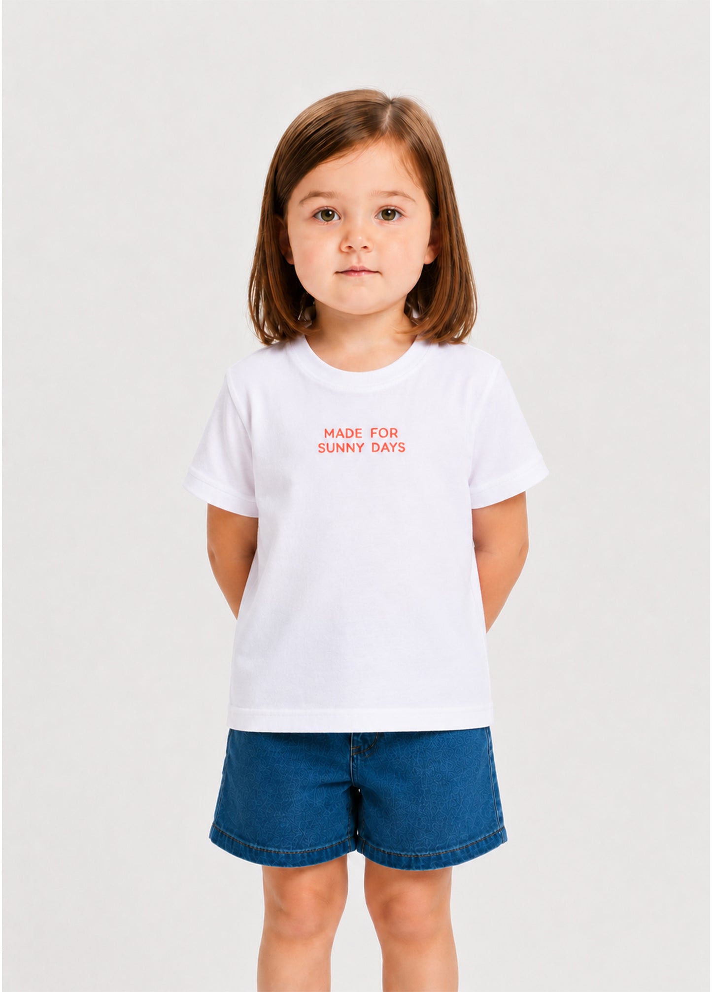 Kids Sunny Days T-Shirt-White