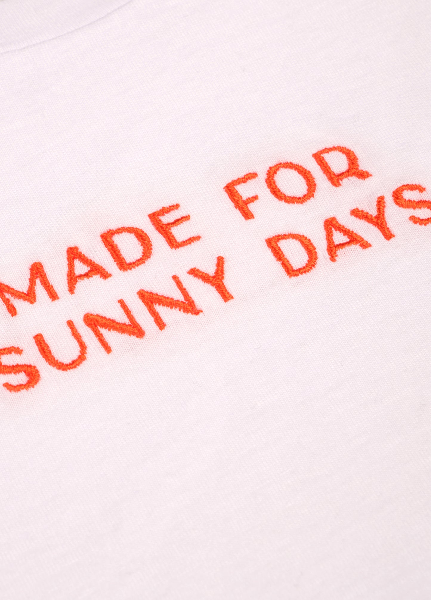 Unisex Çocuk Beyaz Sunny Days T-Shirt
