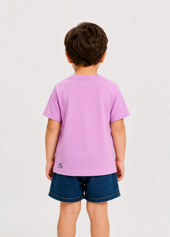 Unisex Kids Pink Padel Octopus T-Shirt