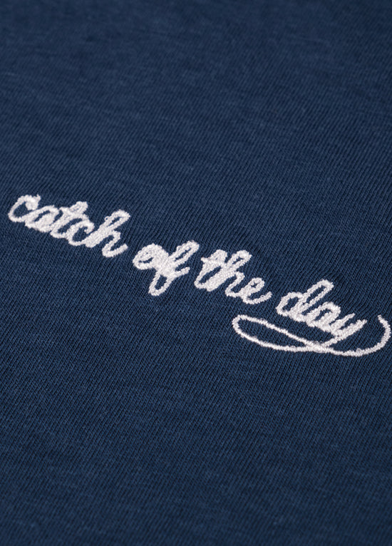 Unisex Kids Navy Catch Of The Day T-Shirt