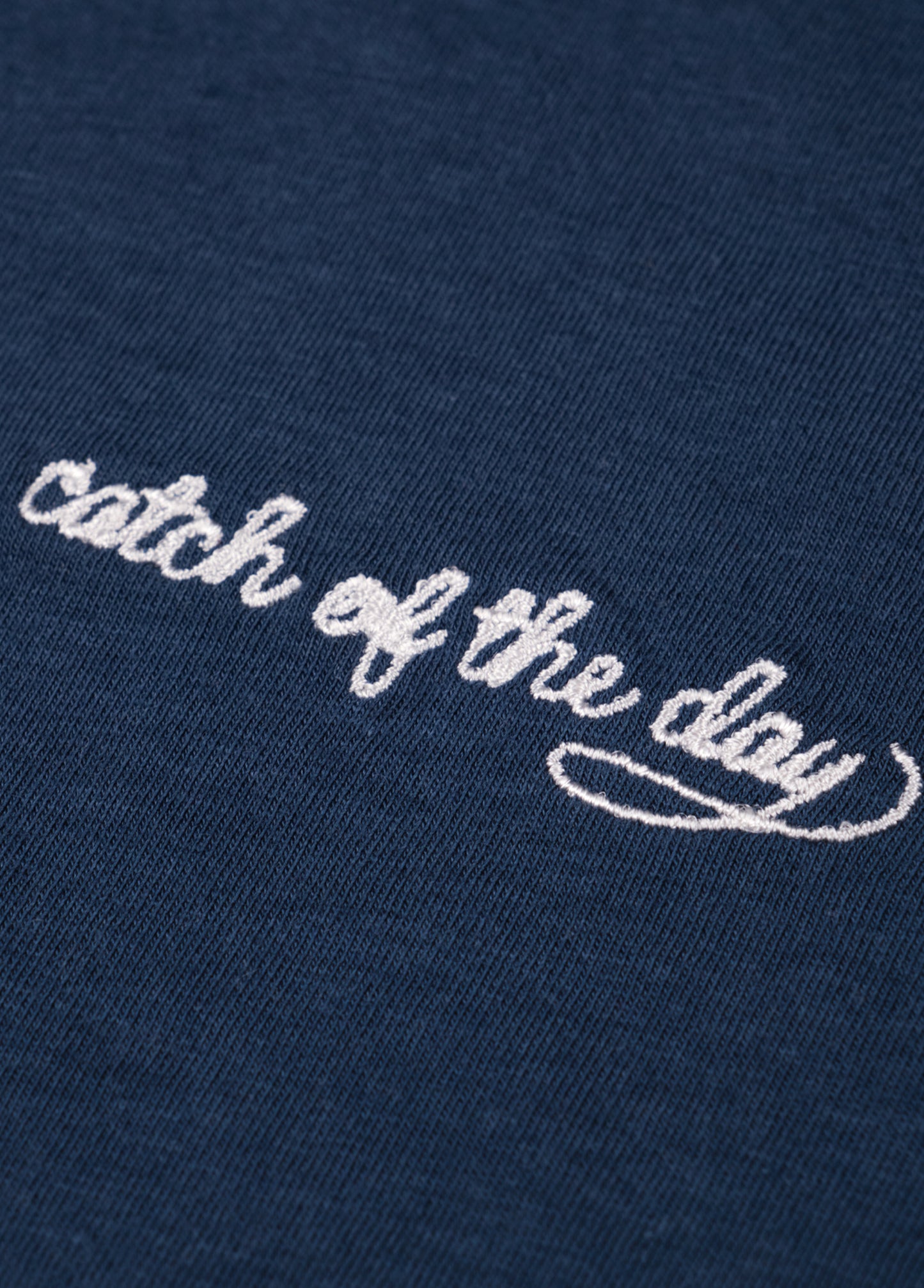 Kids Catch Of The Day T-shirt-Navy