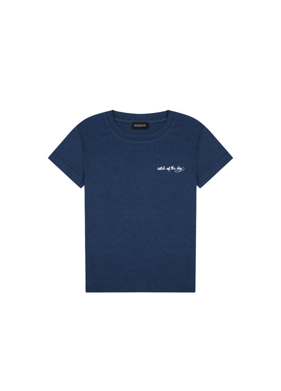 Unisex Kids Navy Catch Of The Day T-Shirt