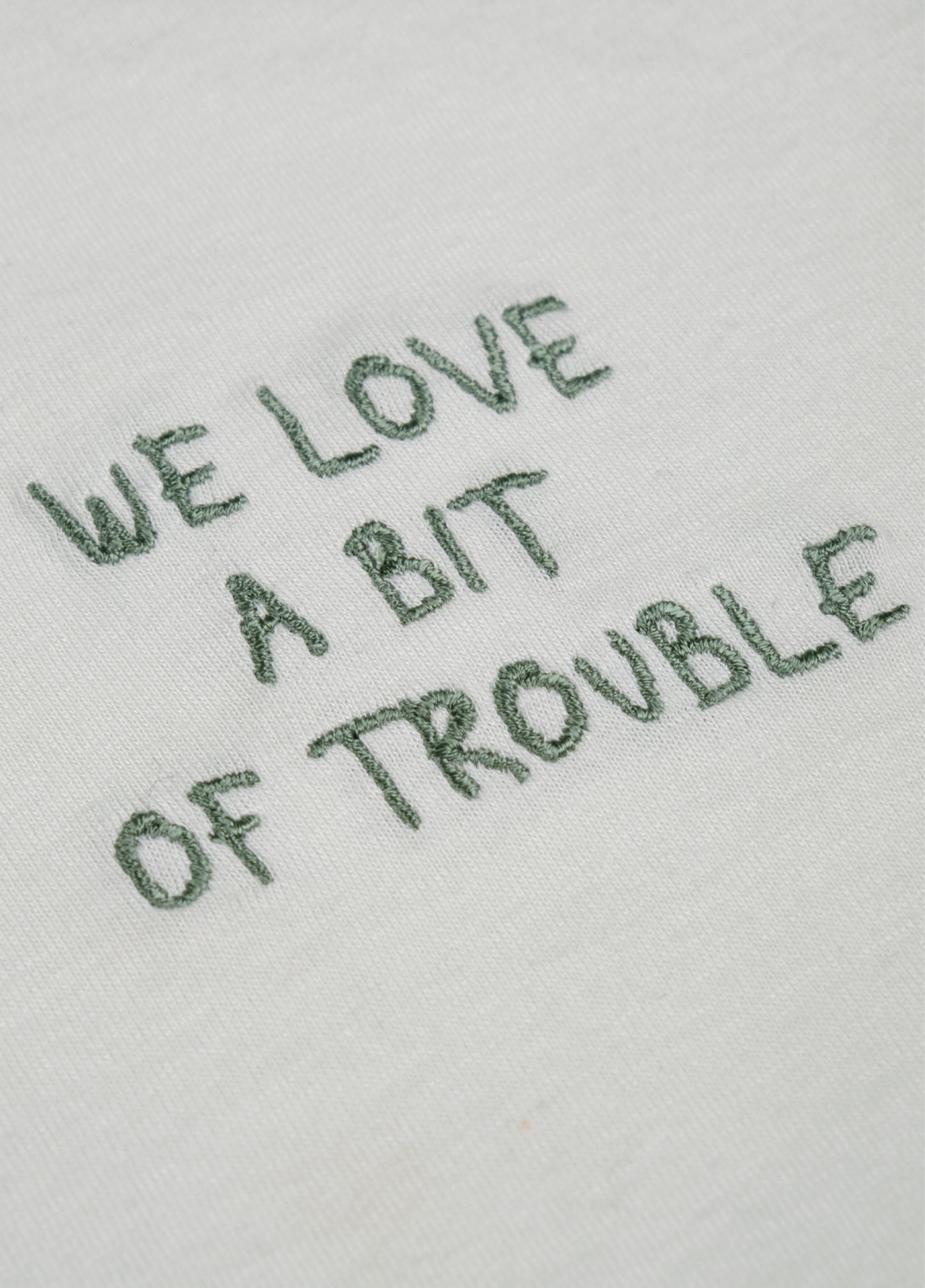 Unisex Çocuk Açık Yeşil Trouble T-Shirt