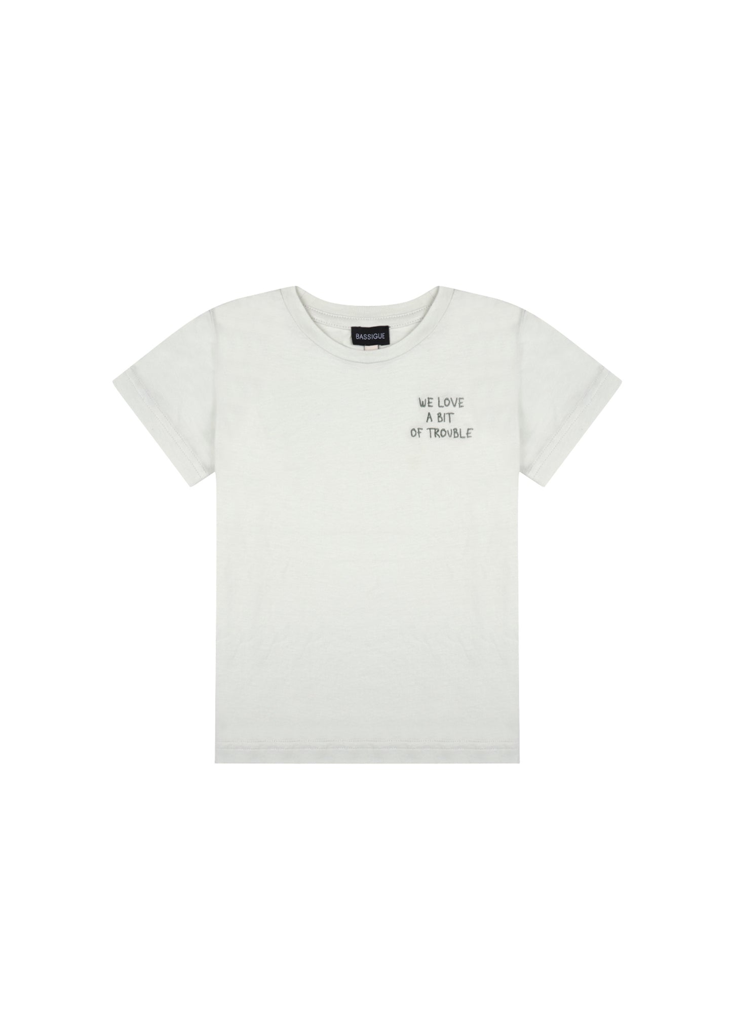 Unisex Çocuk Açık Yeşil Trouble T-Shirt