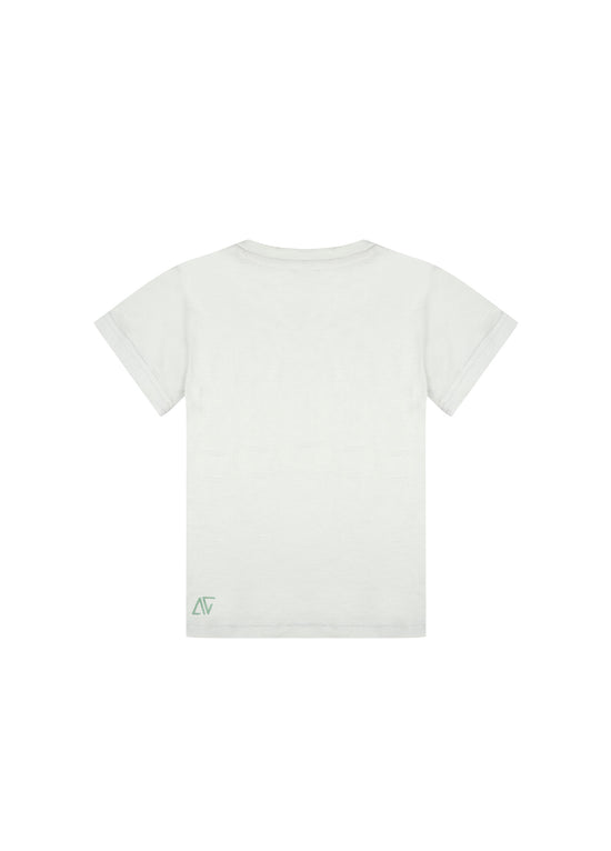 Unisex Kids Light Green Trouble T-Shirt