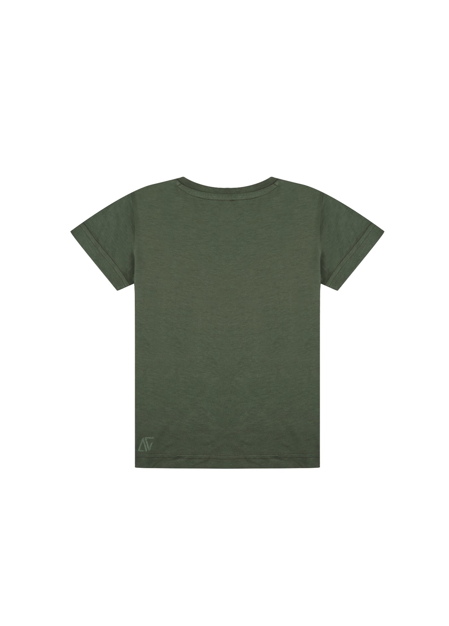Unisex Çocuk Yeşil Surfing Dog T-Shirt