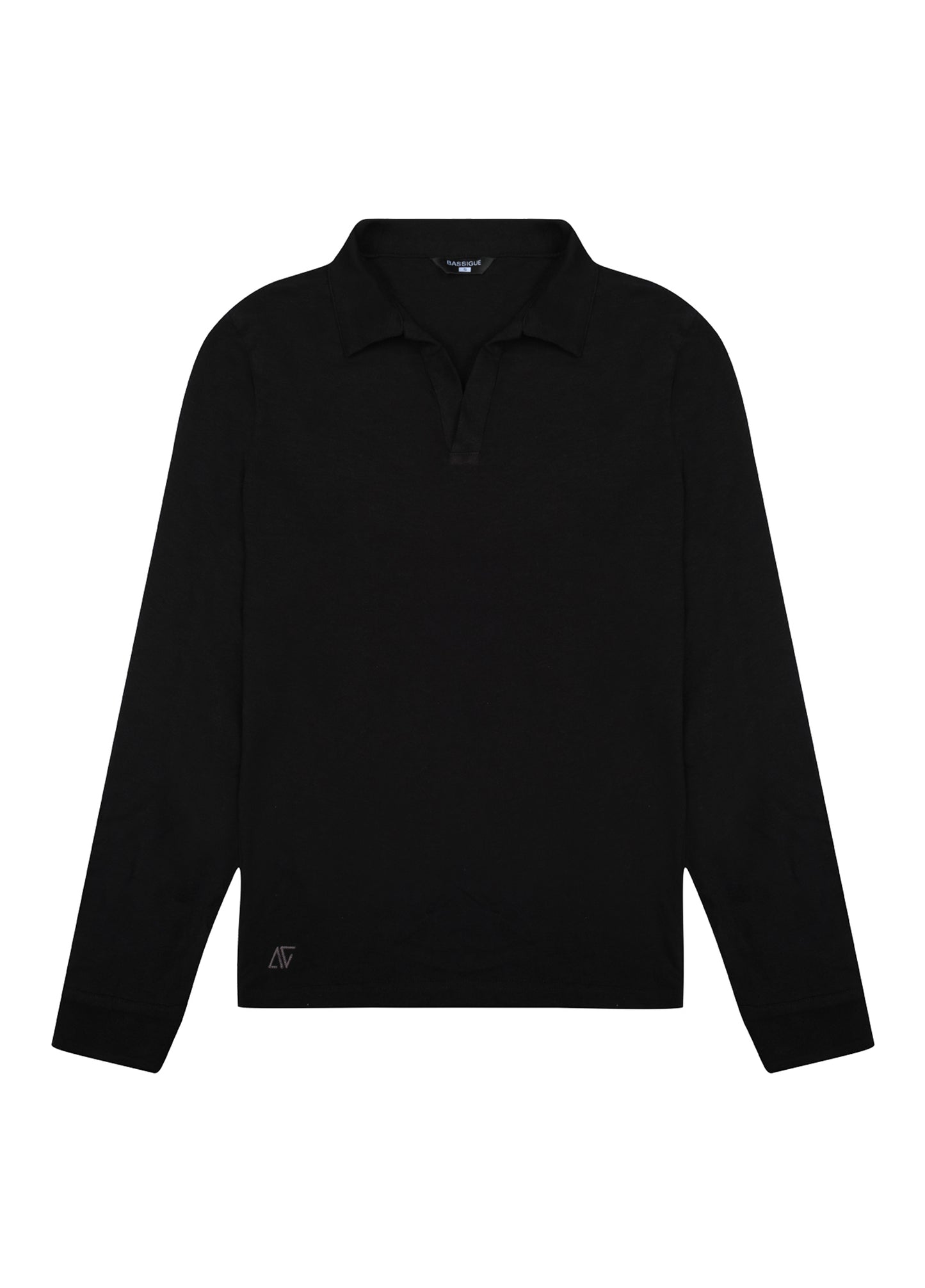 Siyah Uzun Kollu Polo