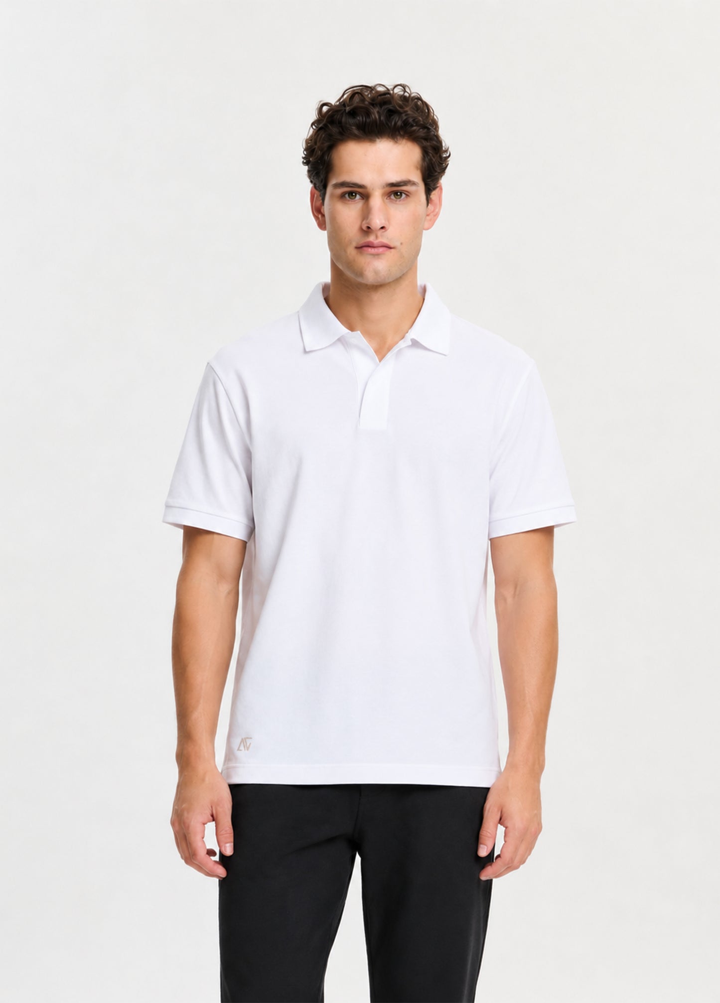 Beyaz Short Sleeve Polo