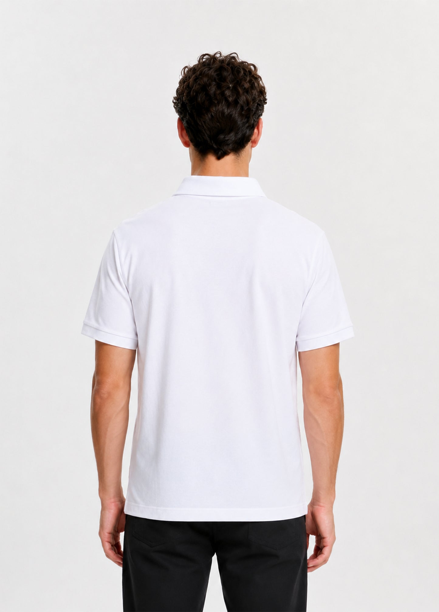 Beyaz Short Sleeve Polo