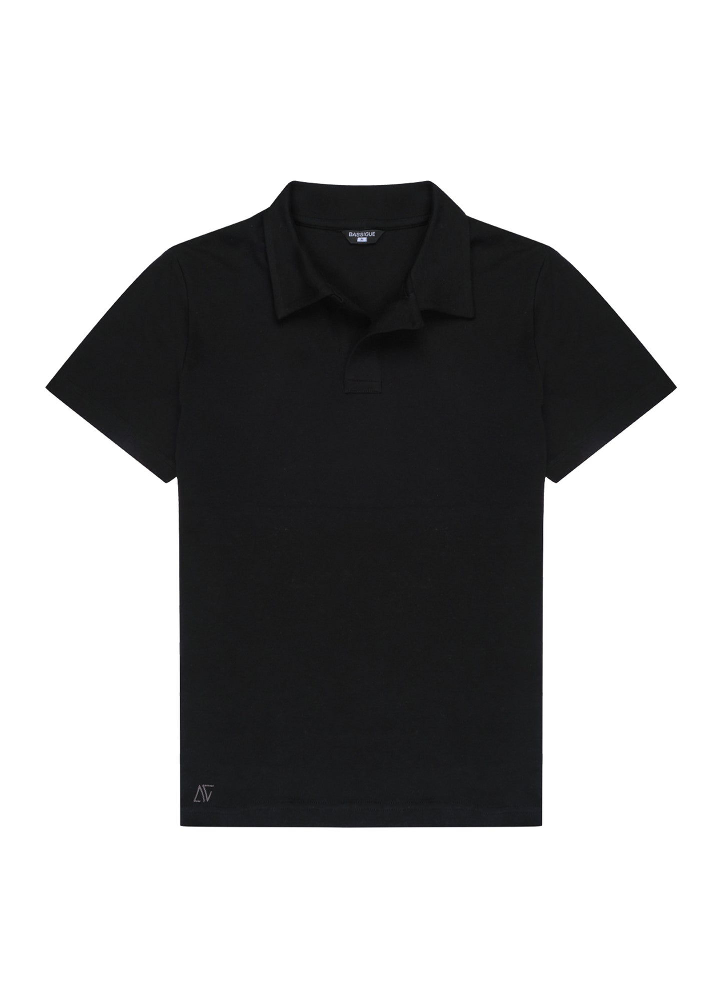 Siyah Short Sleeve Polo