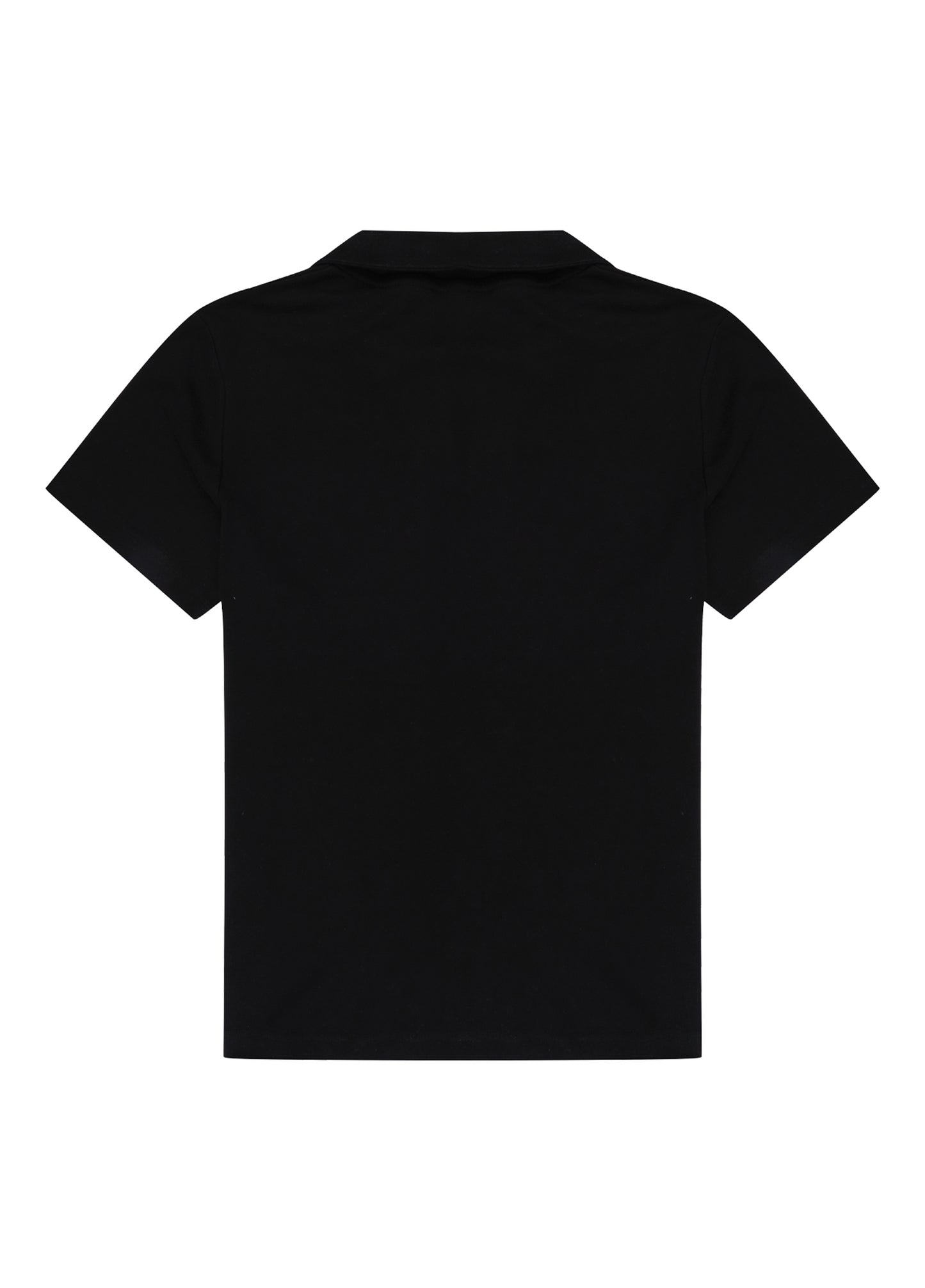 Siyah Short Sleeve Polo