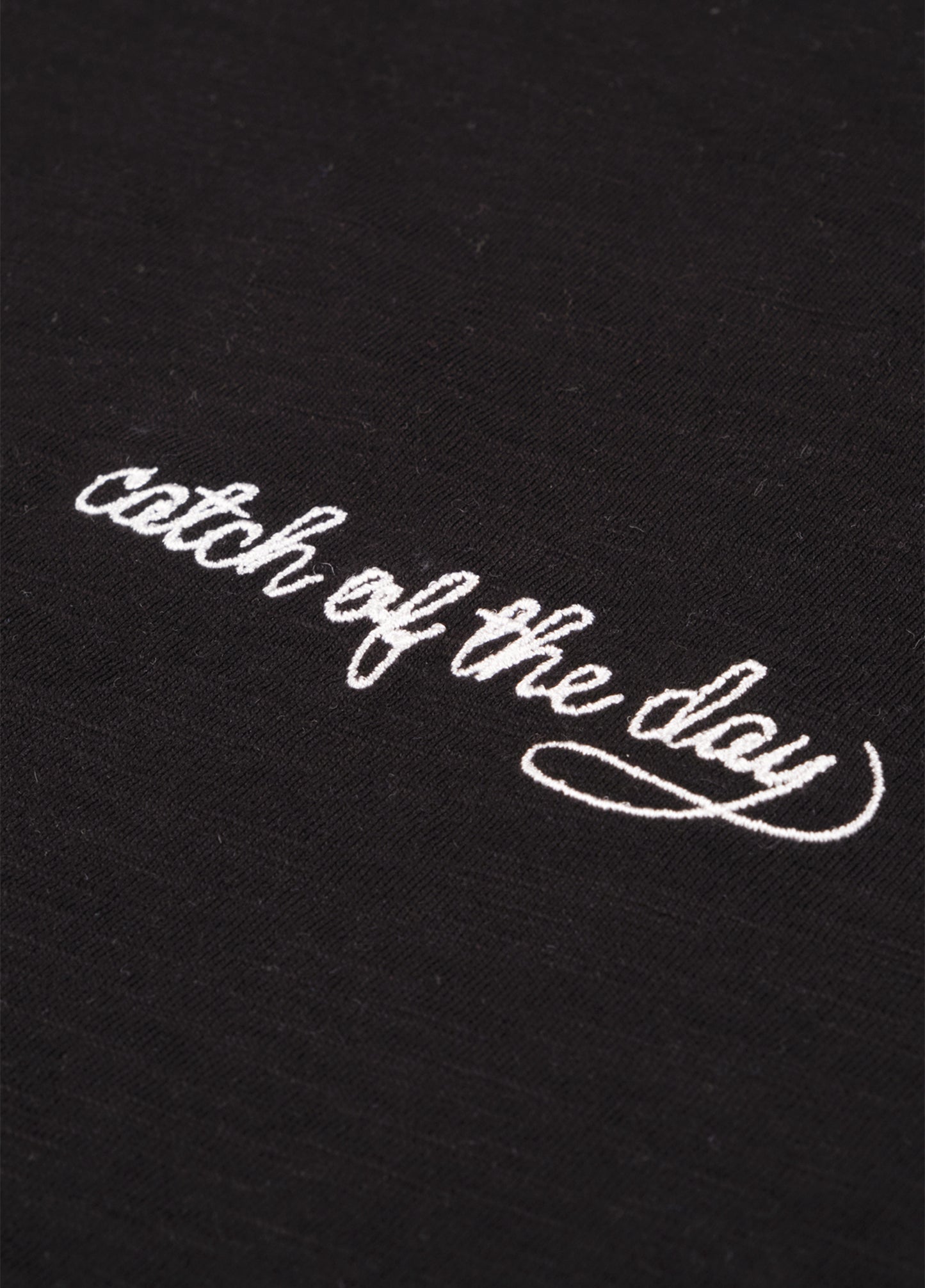 Siyah Catch Of The Day T-Shirt