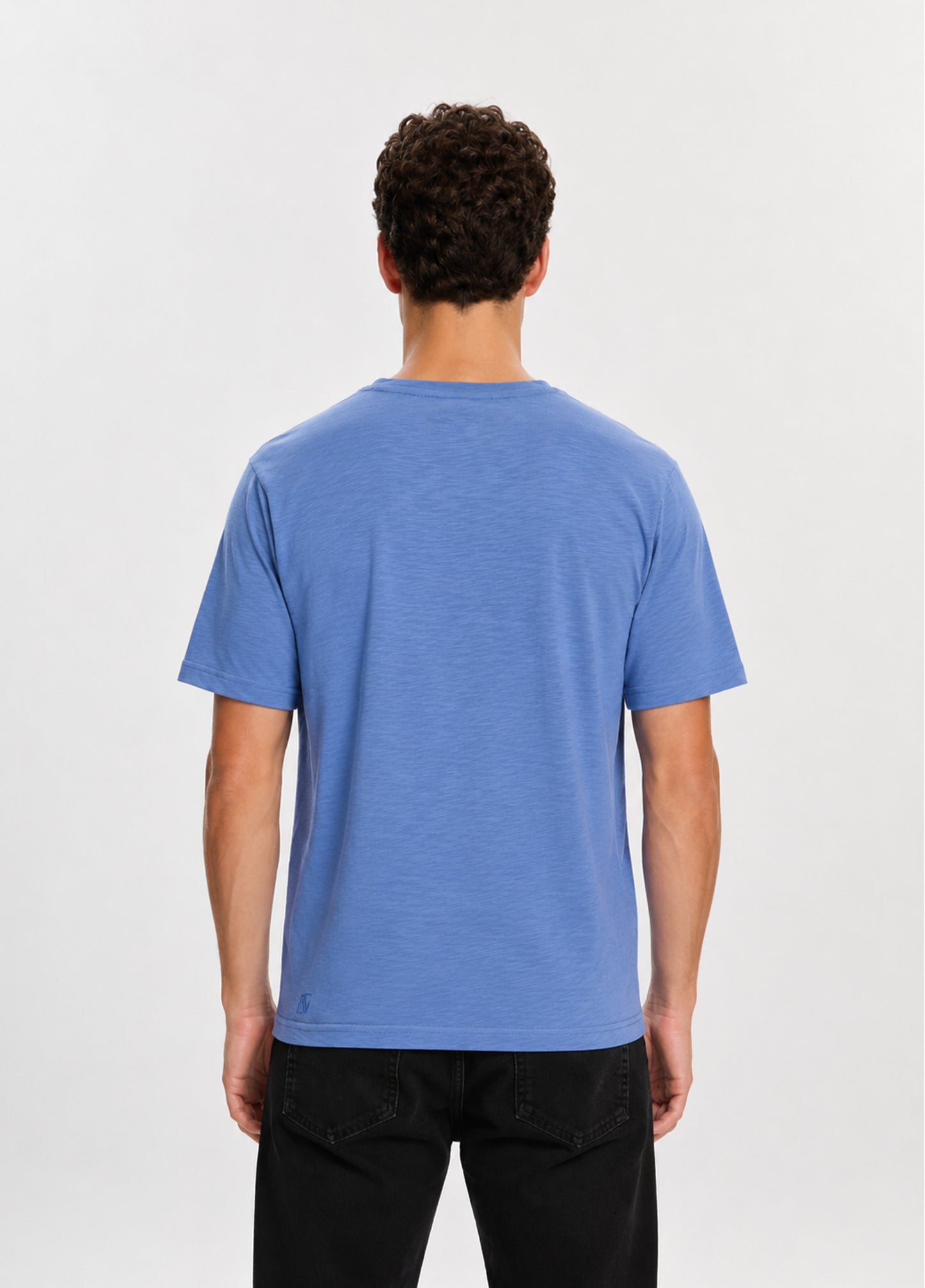 Scootering Shark T-shirt-Blue
