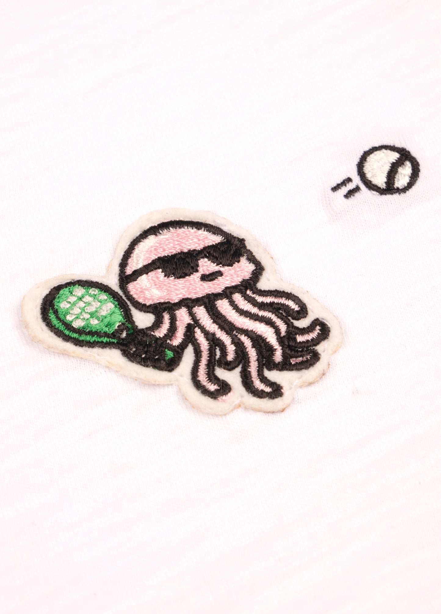 Beyaz Padel Octopus T-Shirt