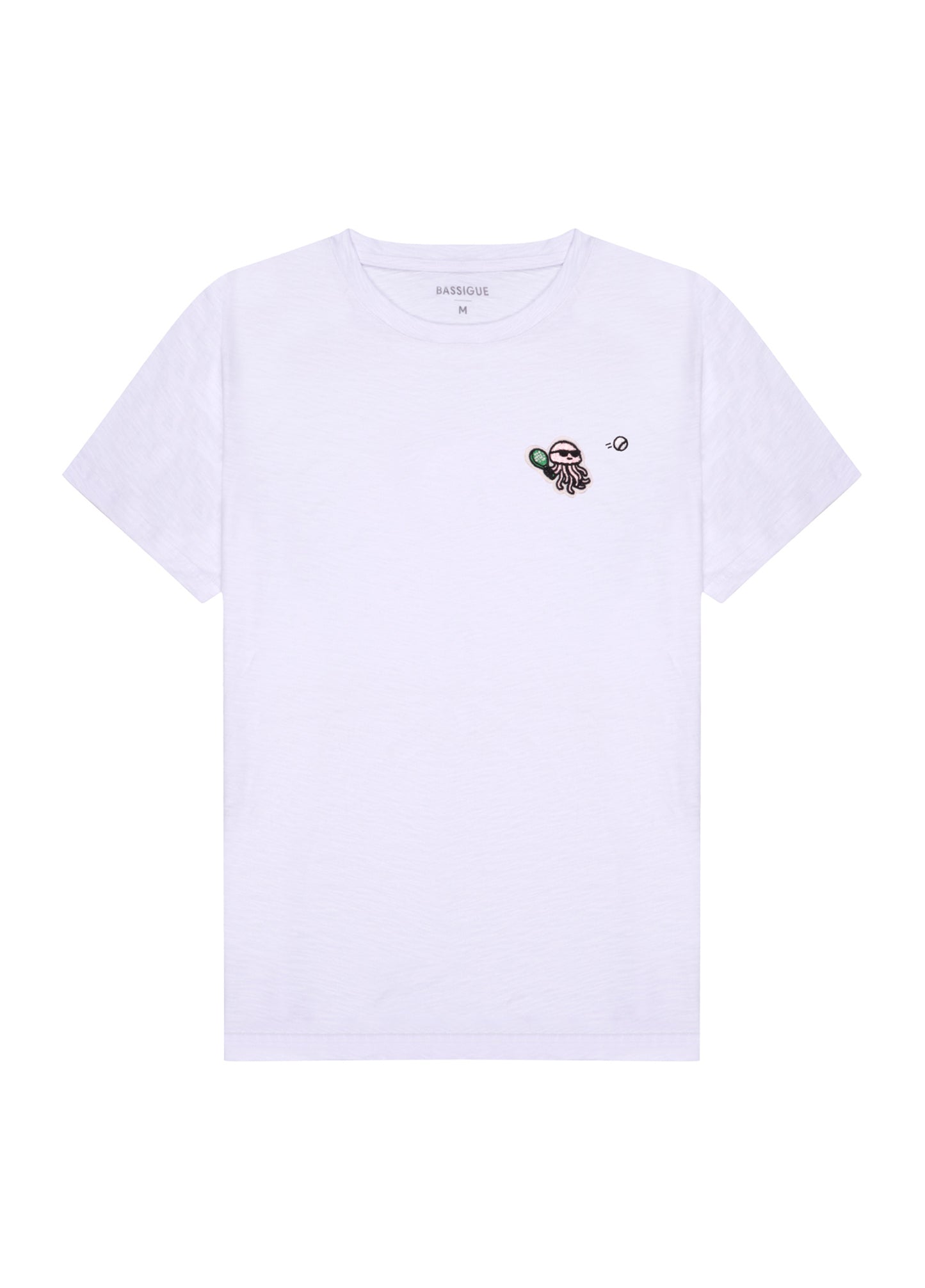 Beyaz Padel Octopus T-Shirt